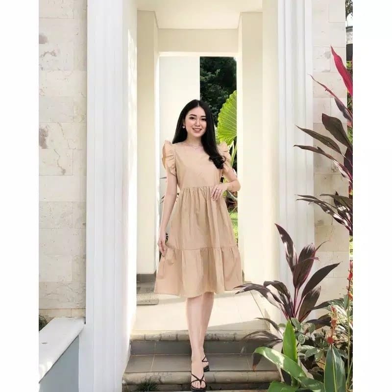 COD Mini Dres  ruffle korea candi