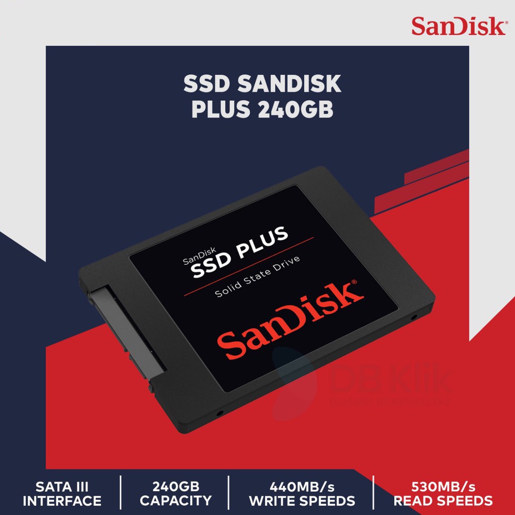 Sandisk SSD plus 480GB Sata 3 - Sandisk SSD  480 GB 2.5&quot;