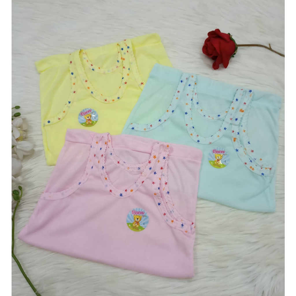 Singlet Bayi Kaos Dalam Anak / Baju Singlet Kaos Dalam Anak Bayi Motif Dan Polos/Essen Kids511-1