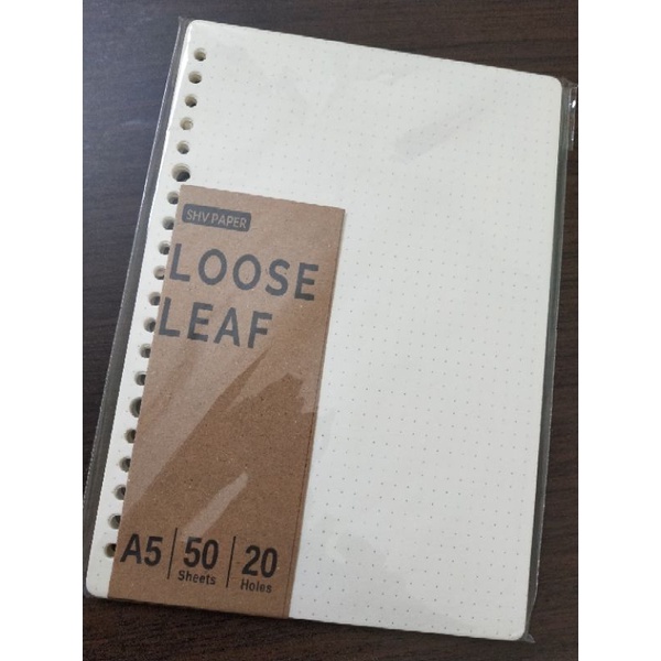 

Kertas Isi Binder A5 Dotted