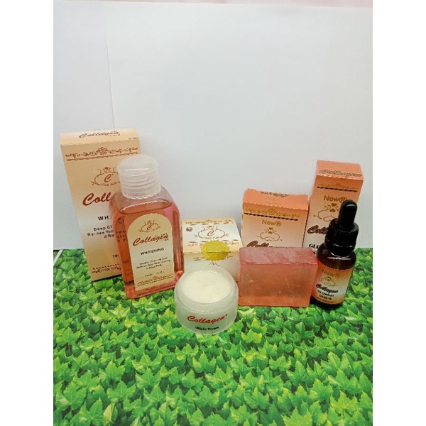 PAKET CREAM COLLAGEN MALAM 4in1 ORIGINAL ( Cream Malam + Toner + Serum + sabun )