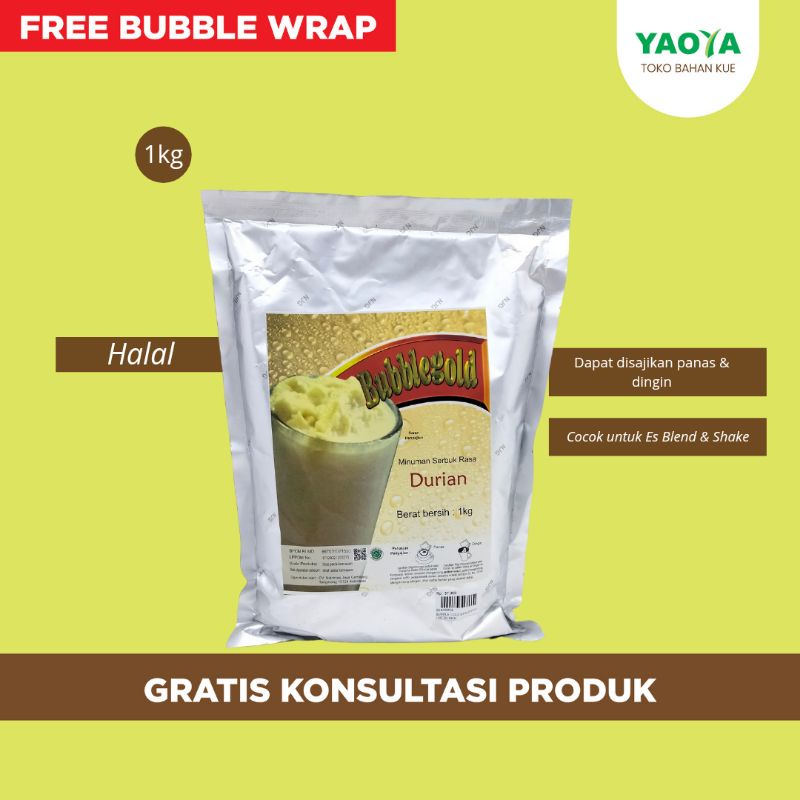 

BUBBLE GOLD ES BLENDER 1KG DURIAN