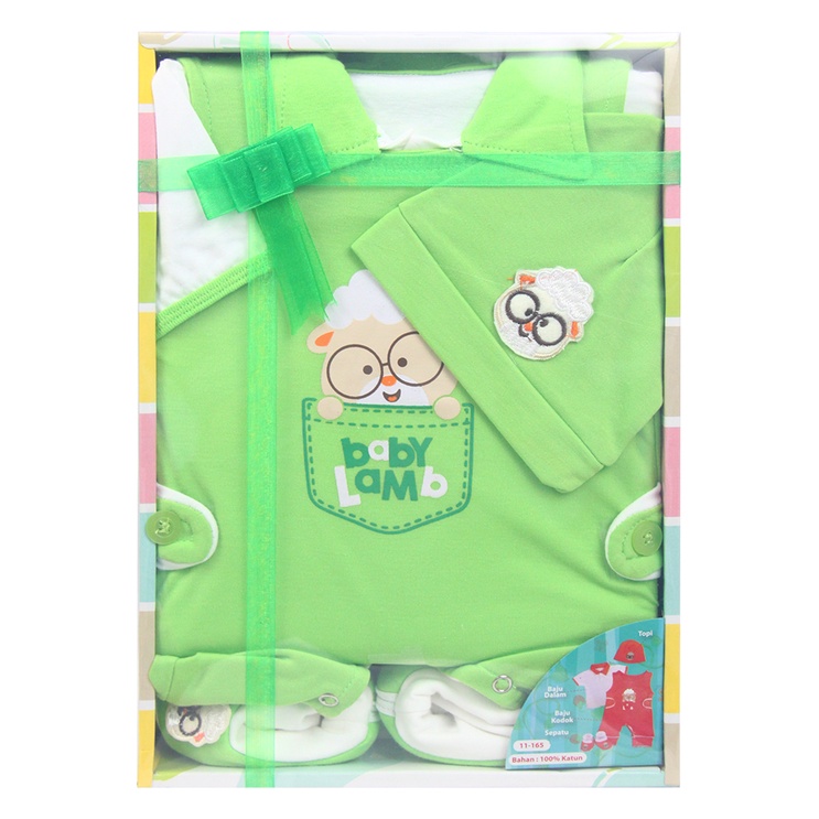 Kiddy Baju Set Bayi - Baby Set - Gift Set - Baju Bayi Setelan Set - Kado Lahiran Newborn - Baju Kodok Bayi