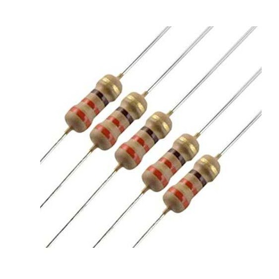 Resistor 1W 4pcs 0,22ohm ~ 20ohm/ resistor 1watt