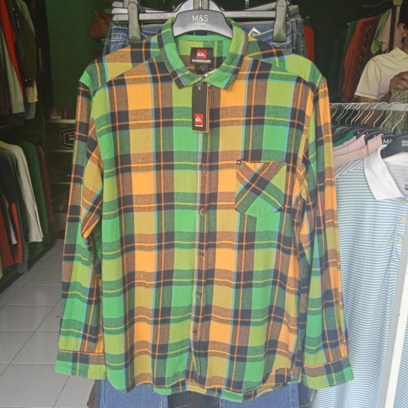 kemeja quiksilver original