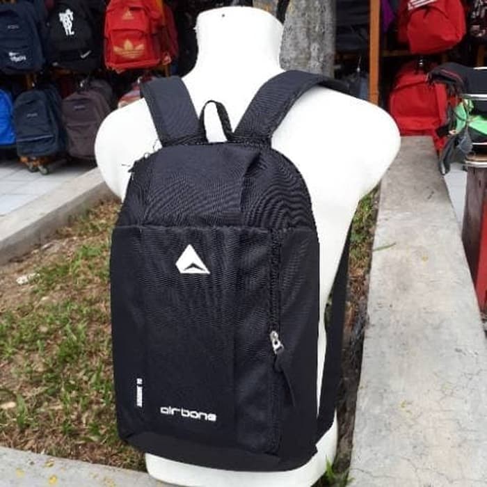 tas gunung kecil promo/tas ransel mungil 10 L - Hitam