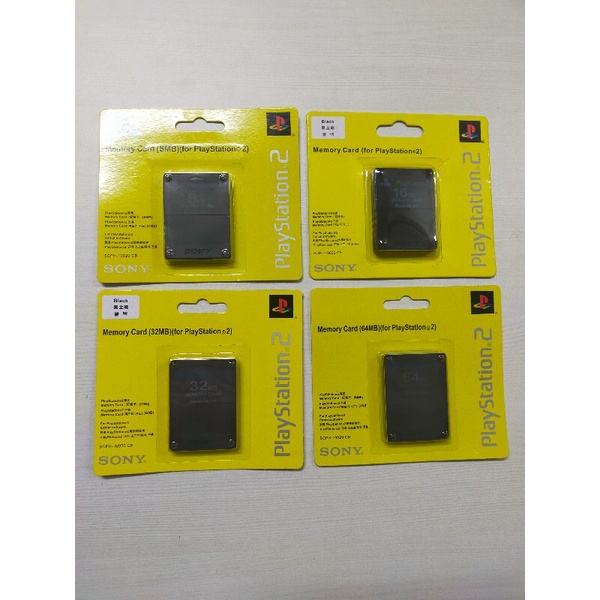 MEMORY CARD PS2 8MB/16MB/32MB/64MB