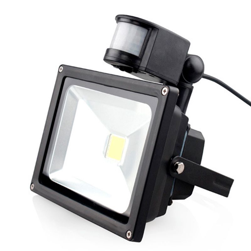 Motion Sensor Led Flood Light 10w 20w 30w 50w Pir Led Motion Sensor Lamp Ip65 Outdoor Light Shopee Indonesia