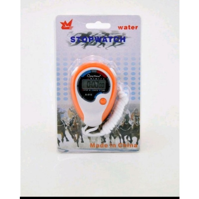 Stop Watch Anytime XL-015 Date &amp; Time