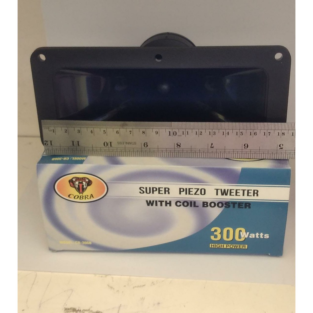 Speaker twiter sound system sistem audio COBRA PIEZO horn corong mini pasif Tweeter Mobil  300Watt