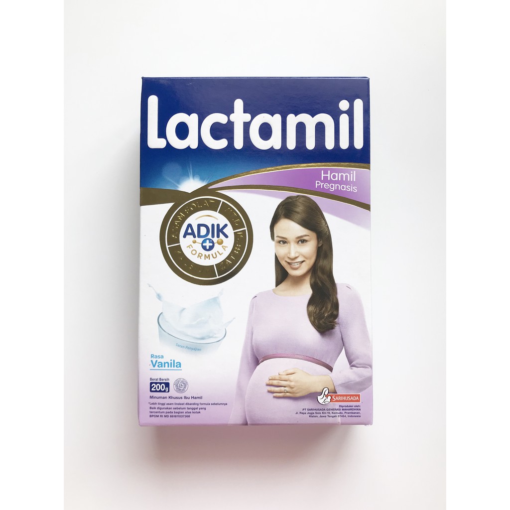 Lactamil Pregnasis 200gr / Susu Ibu Hamil 200g (VANILA)