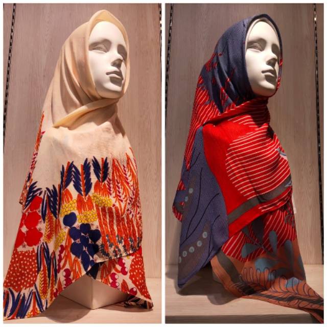 Scraf nobby hijab segiempat asli 100%