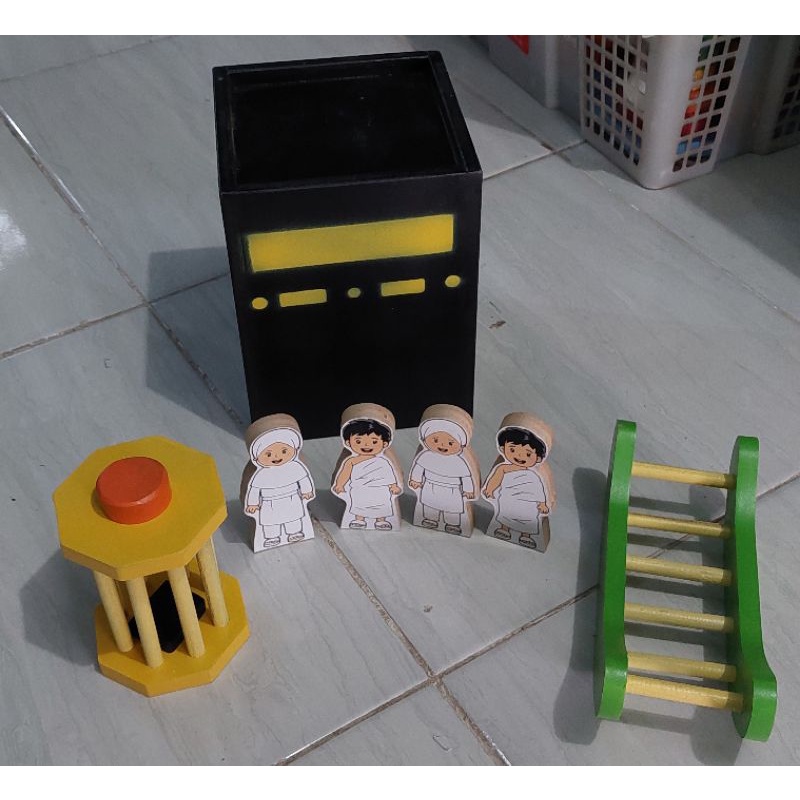 mainan edukasi peraga  tk Ka"bah