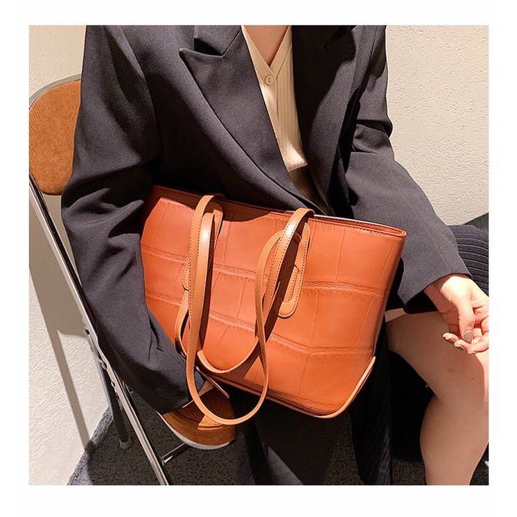 SG7733 syafniegalery Croco tote bag import