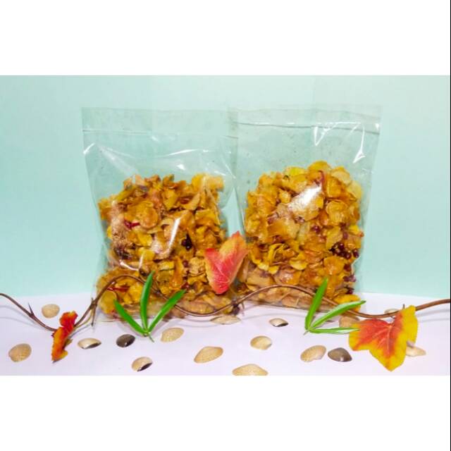 

Kripik Gado gado Pedas manis 250gram