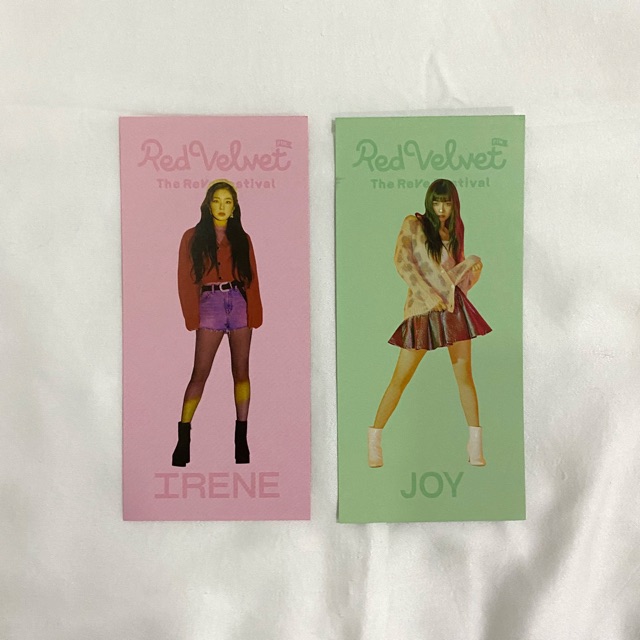 Red Velvet Reve Festival finale Receipt