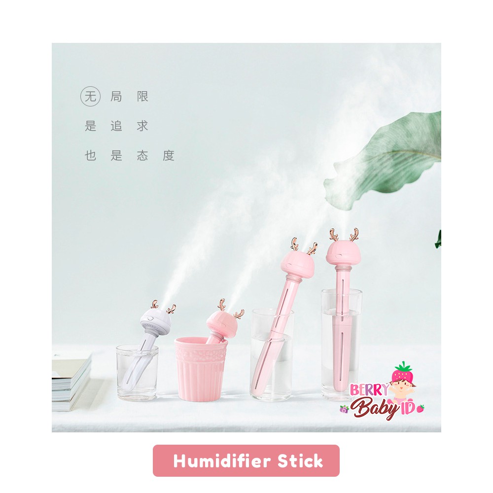 Berry Mart Humidifier Stick Portable Ultrasonic Aromaterapi Air Purifier Deer JKN022 Berry Mart