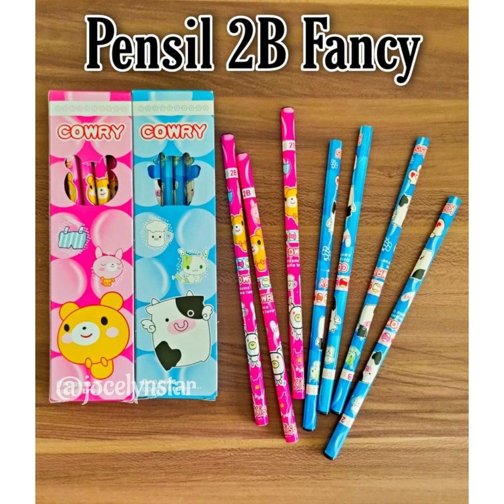 

pensil 2b/ pensil kayu lucu/ pensil 2b karakter/ pencil/ pensil