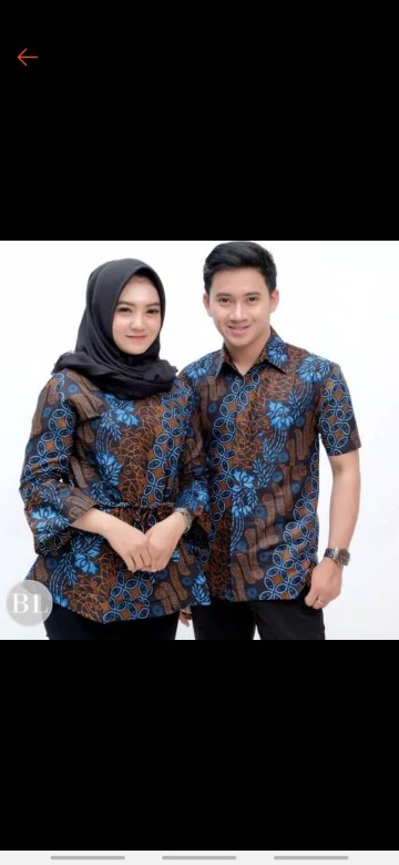 Maura Couple - Sania Ruffle Batik Couple Ori Ndoro Jowi Dnt Garansi Termurah Shopee Merak - Bs065