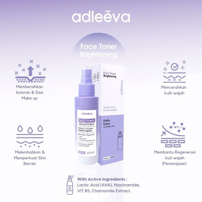 toner bright/acne adleeva by adeeva-Brightening