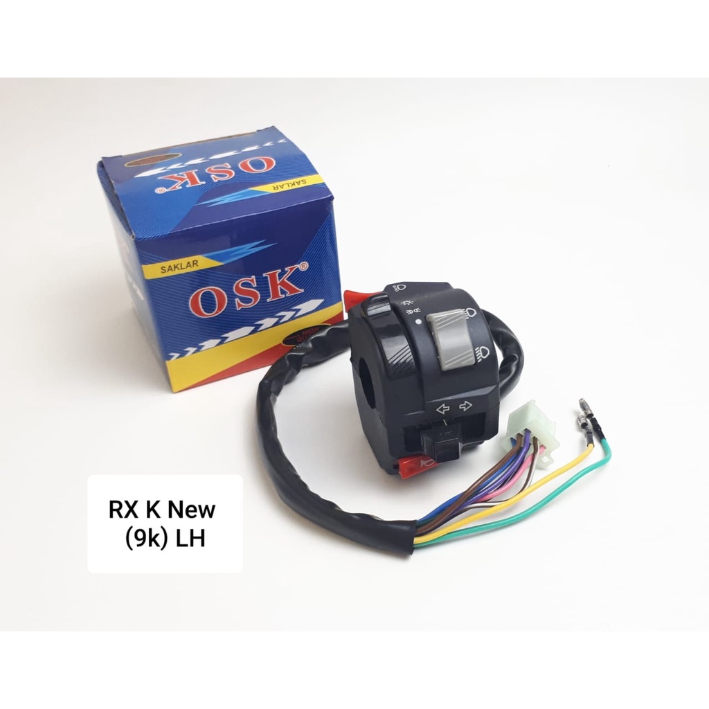 Saklar Kiri Saklar Lampu kiri Holder Kiri LH RX King New 11 Cobra 9 Kabel