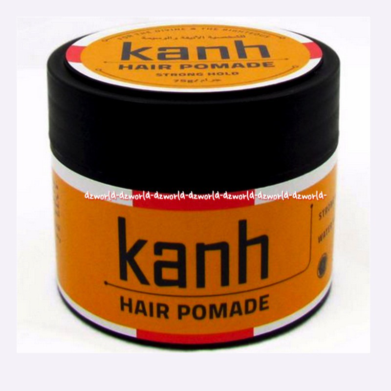 Kanh Hair Pomade Strong Hold 75gr Krim Rambut Menata Rambut Pria Kahn Khan Kanhhair Pome