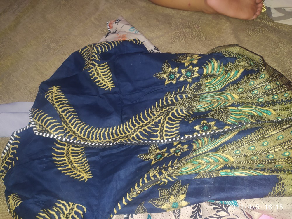 Atasan Batik Dolby Dolbi Dobby Doby Tenun Sutra Tulis Halus Katun Atbm Baron