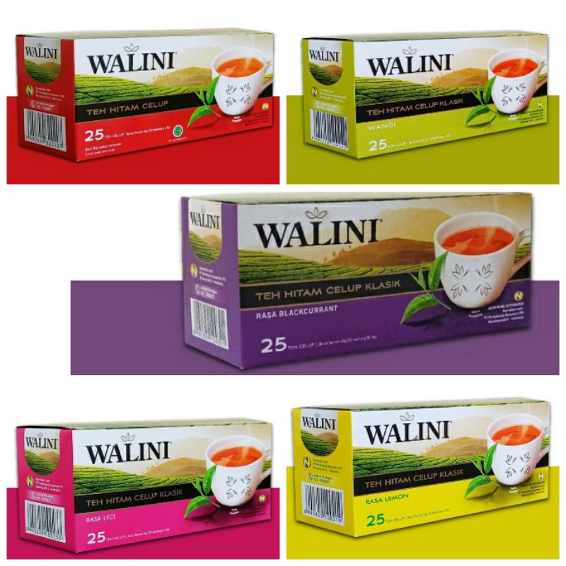 TEH WALINI TEH CELUP WALINI ISI 25