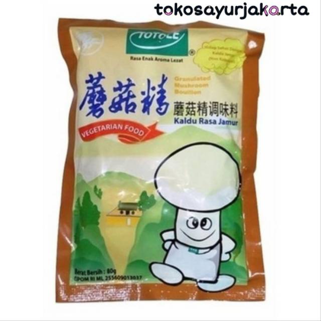 

Kaldu Jamur Totole - 80 gram