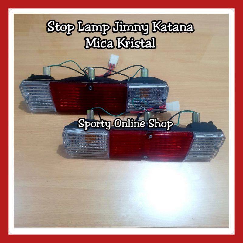 Lampu Stop Jimny Katana Mica Kristal