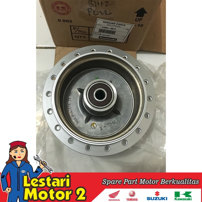 Promo Tromol Belakang Blitz Komplit Original Kawasaki