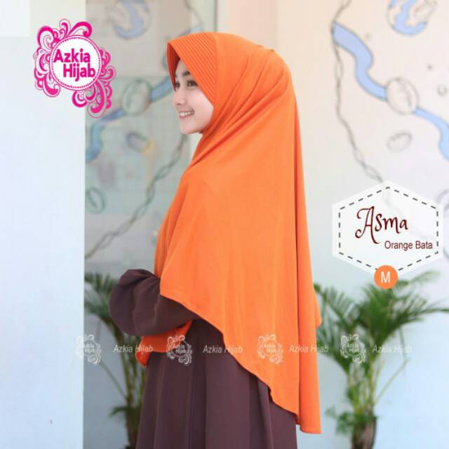 JILBAB ASMA BERGO PET STANDART SIZE XS-S-M WARNA 25-35 BY AZKIA HIJAB