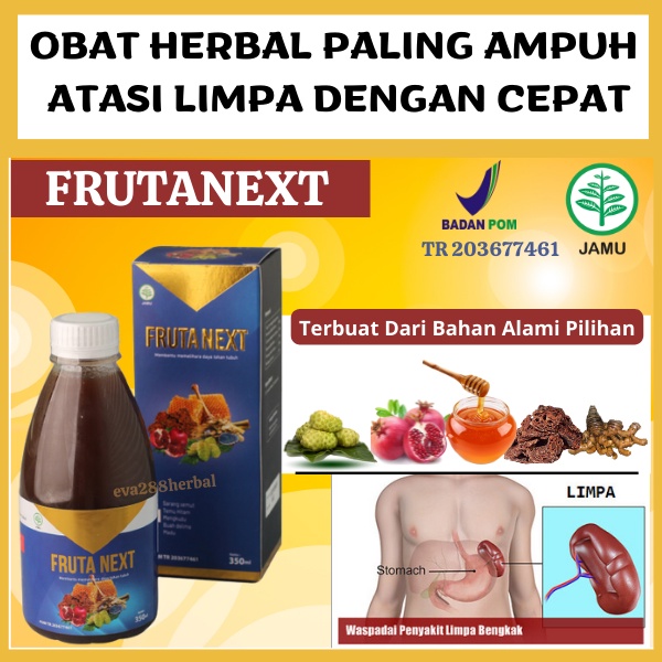 Obat Limpa Bengkak, Pembesaran Limpa, Pembengkakan Limpa - Frutanext Herbal