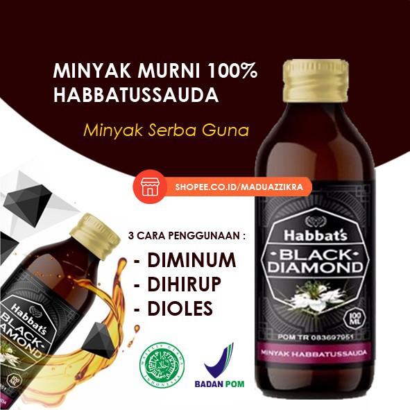 Minyak Habatusauda Habatussauda Habbatussauda Oil Cair Habbats Black Diamond 100 ml