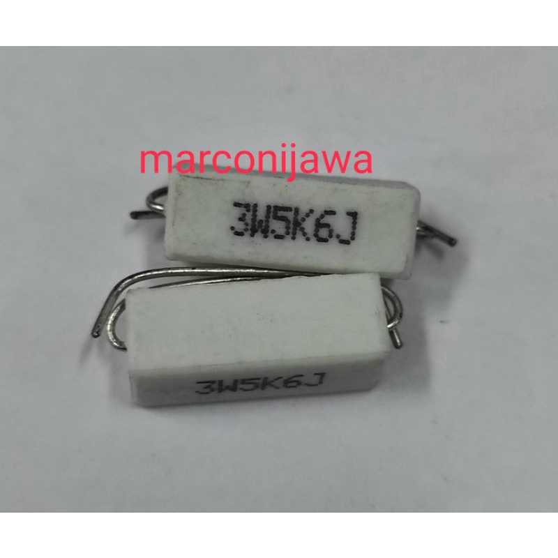 resistor 3w 5K6 ohm