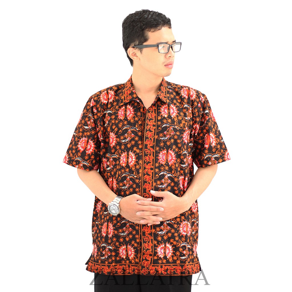 Model Kemeja Batik Pria Asli Jambi Berkualitas - Zallatra K4