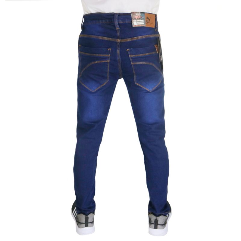 celana jeans panjang pria slimfit