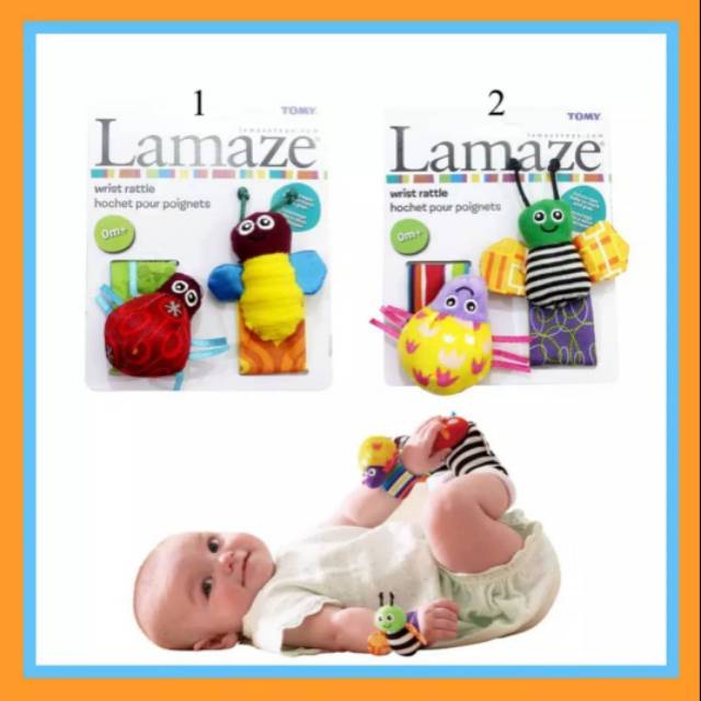 Gelang Lamaze Rattle Gelang Bayi Lamaze