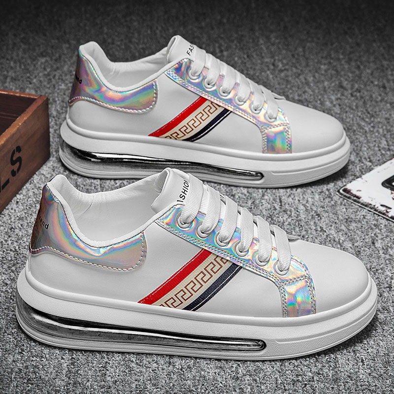 Alexander McQueen small white shoes men's Korean fashion sports casual men's shoes