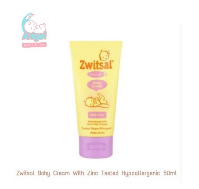 Zwitsal Baby Cream With Zinc Tested Hypo Allergenic 50 Ml 100 Ml Shopee Indonesia