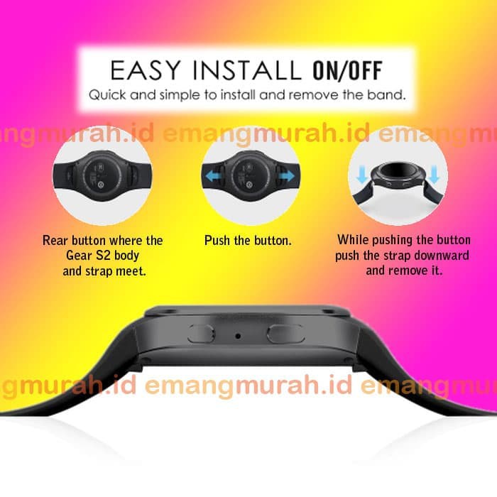 gear s2 strap removal