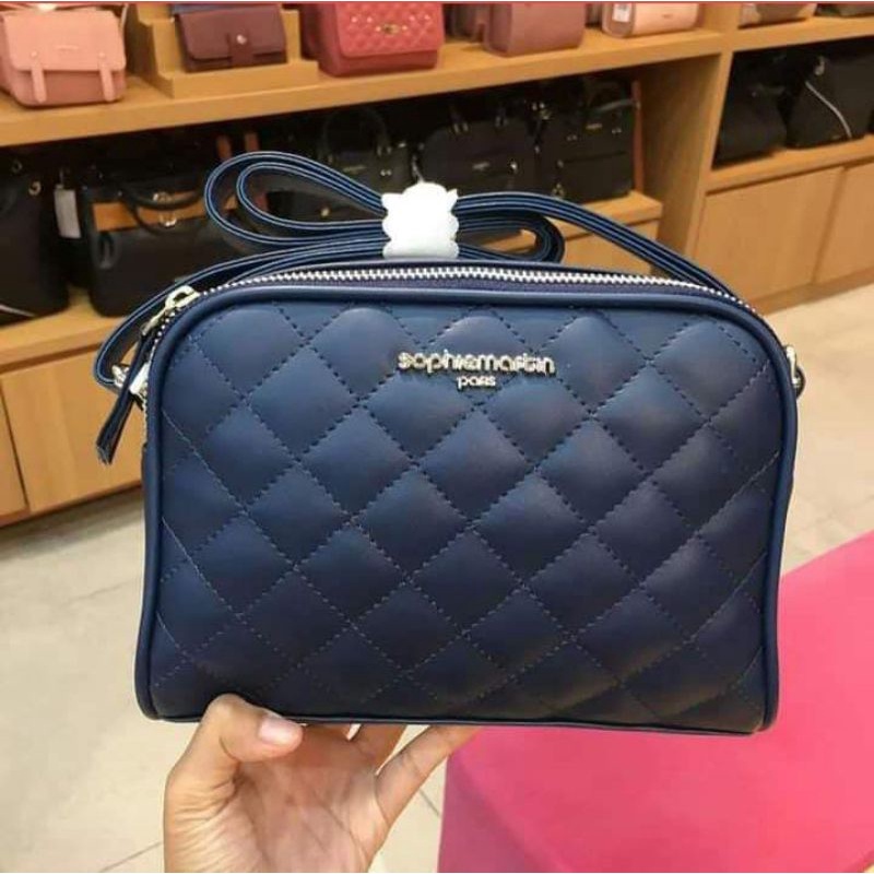 (hanya di Shopee cod bayar di tempat)Tas Delonix Sophie Paris Martin promo termurah halinka blacky