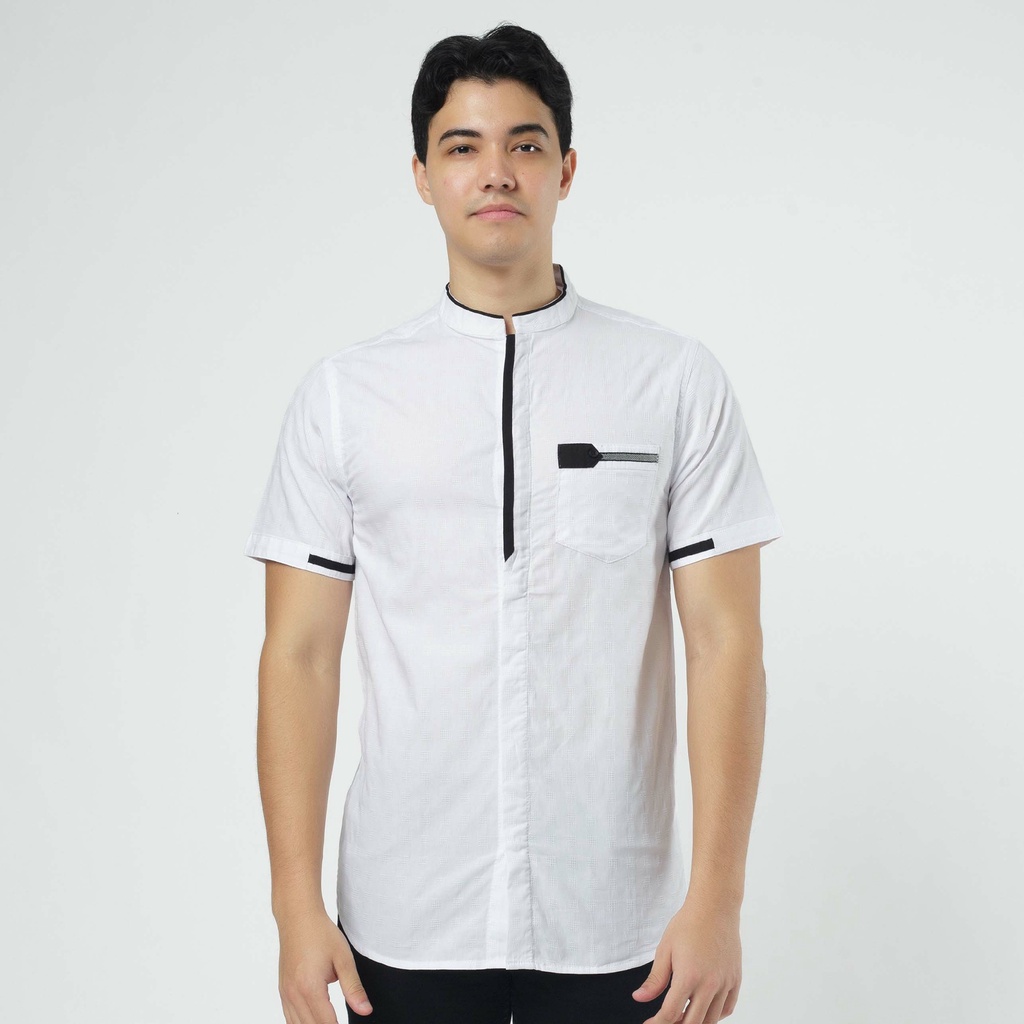 Baju Kemeja Koko Muslim Pria Cressida - RMHS.MH511P DAILYDOTS