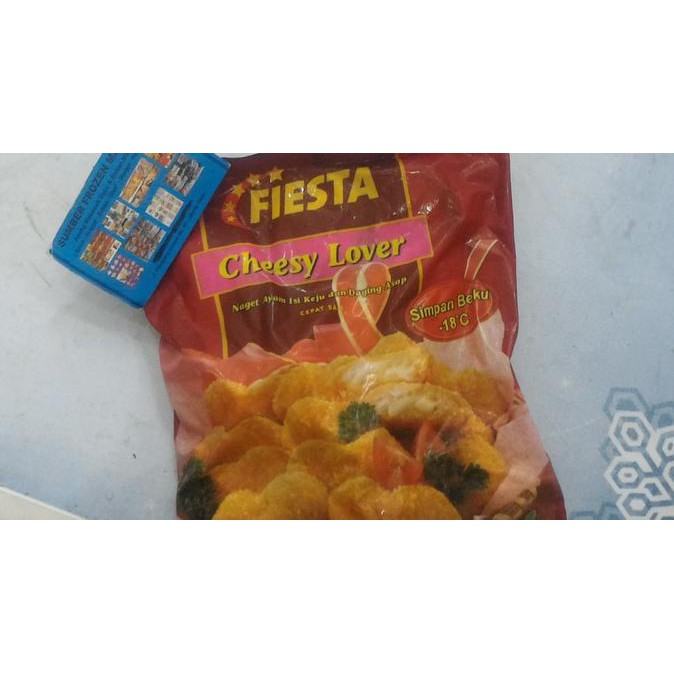 

ENAK naget cheesy lover 500 gr fiesta. SFM TERLEZAT