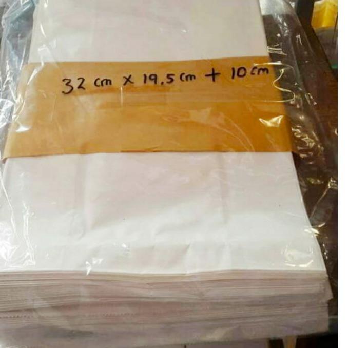 

10.10 Promo Brand Paper bag besar / Kantong kertas food grade untuk makanan dan souvenir isi 100 pcs