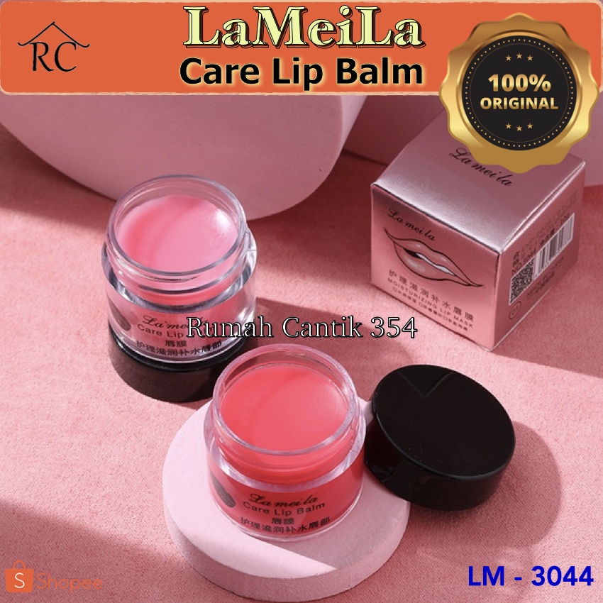 Lameila Care Lip Balm LM-3044 / LM3044 / LM 3044 Rumah Cantik 354 Lipbalm Pelembab Bibir Kering Rusak Perawatan Treatment Masker Bibir