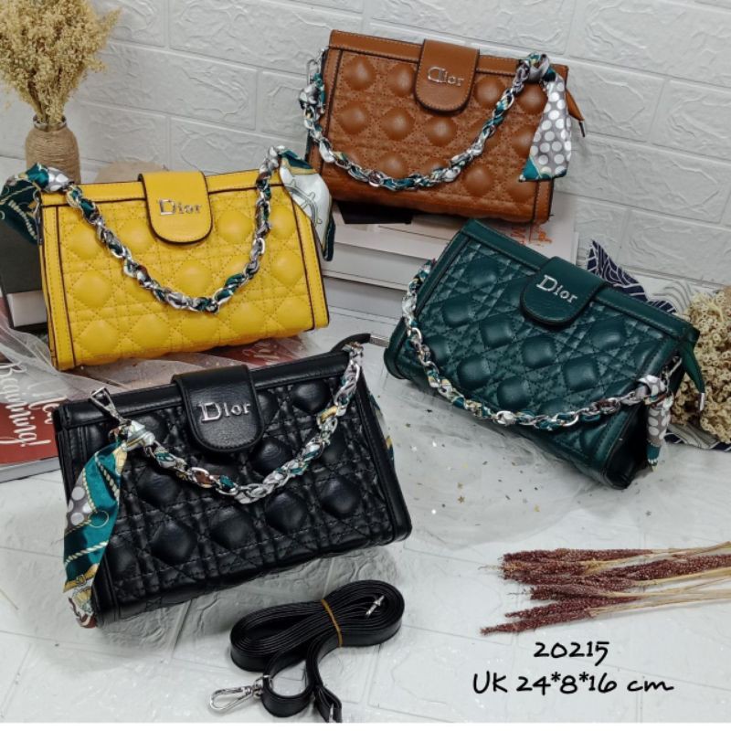 fastion import CK 20215 tas wanita UK 24*8*16cm 3 tali selempang tenteng