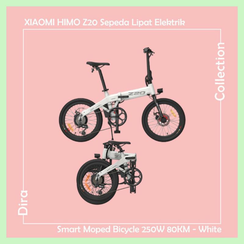 Sepeda Listrik Xiaomi HIMO Z20 - Sepeda Lipat Premium - Car Free day