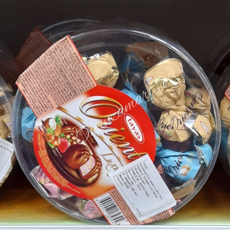 

Tayas Orient Luxury Assorted | Strawberry | Hazelnut 250gr