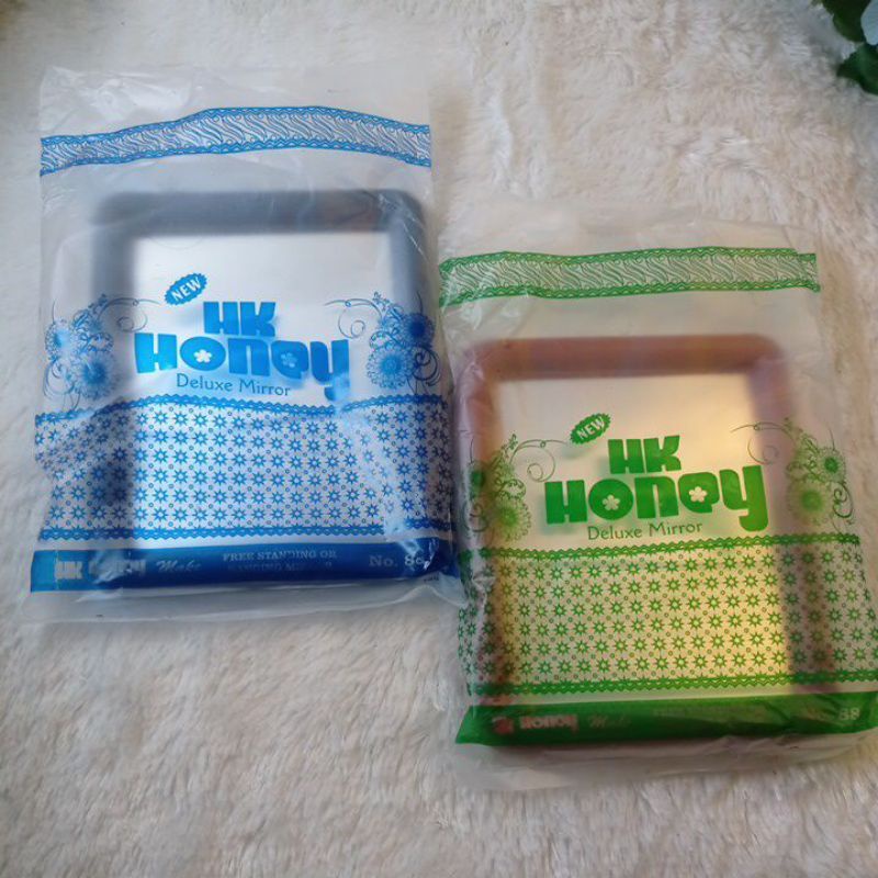 Kaca Cermin  Souvernir Hadiah Pernikahan Kaca Cermin Duduk HK honey
